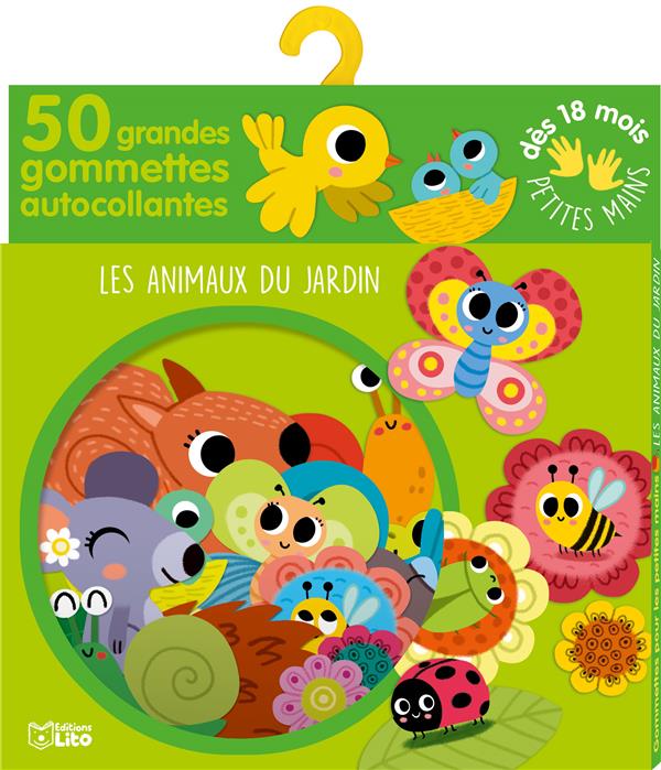 Editions LITO 200 gommettes géantes pour les tout-petits - Dès 18 mois :  Lito: : Livres