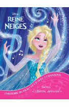 REINE DES NEIGES, GRAND LIVRE CD+CHANSONS [SOLDE]