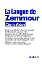 LA LANGUE DE ZEMMOUR