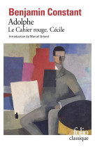 ADOLPHE - LE CAHIER ROUGE - CECILE