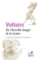 DE L-HORRIBLE DANGER DE LA LECTURE ET AUTRES INVITATIONS A LA TOLERANCE