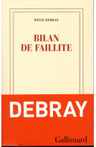 BILAN DE FAILLITE