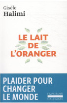 Le lait de l'oranger