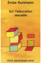 SUR L-EDUCATION SEXUELLE