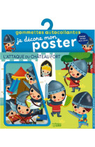 DECOR POSTER GOMM ATTAQUE CHAT