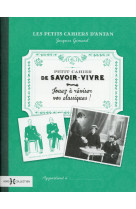 PETIT CAHIER DE SAVOIR-VIVRE