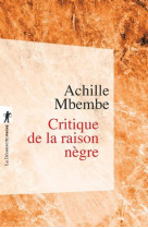 CRITIQUE DE LA RAISON NEGRE