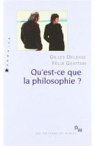 QU-EST-CE QUE LA PHILOSOPHIE ?