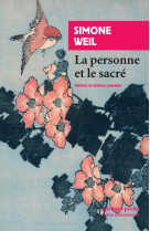 La personne et le sacré