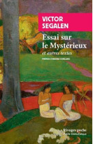 ESSAI SUR LE MYSTERIEUX