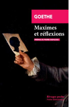 MAXIMES ET REFLEXIONS