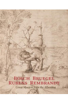 BOSCH BRUEGEL RUBENS REMBRANDT (ALBERTINA COLLECTION) /ANGLAIS