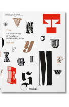 TYPE. A VISUAL HISTORY OF TYPEFACES & GRAPHIC STYLES - EDITION MULTILINGUE