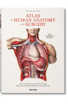 BOURGERY. ATLAS OF HUMAN ANATOMY AND SURGERY - EDITION MULTILINGUE