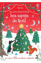 LES SAPINS DE NOEL - MES AUTOCOLLANTS BRILLANTS