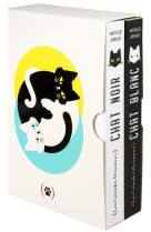 COFFRET CHAT NOIR & CHAT BLANC