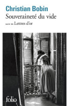 SOUVERAINETE DU VIDE / LETTRES D-OR