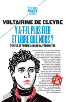 Y A-T-IL PLUS FIER ET LIBRE QUE NOUS ? - TEXTES ET POEMES ANARCHA-FEMINISTES