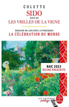 Sido suivi de Les Vrilles de la vigne (Edition pédagogique) BAC 2024