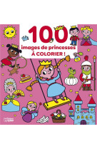 100 IMAGES A COLORIER PRINCESS