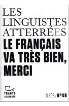 Le français va très bien, merci