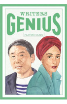 WRITERS GENIUS PLAYING CARDS /ANGLAIS