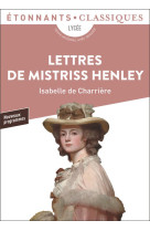 LETTRES DE MISTRISS HENLEY