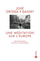 UNE MEDITATION SUR L-EUROPE