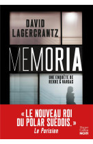 MEMORIA - APRES OBSCURITAS, LA SUITE DE LA SERIE POLICIERE NORDIQUE DE DAVID LARGERCRANTZ