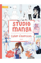 STUDIO MANGA : CAHIER D-EXERCICES - ILLUSTRATIONS, COULEUR