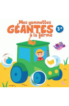 3+ TRACTEUR MES GOMMETTES GEANTES A LA FERME