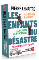 LES ENFANTS DU DESASTRE - AU REVOIR LA-HAUT - COULEURS DE L-INCENDIE - MIROIRS DE NOS PEINES