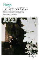 LE LIVRE DES TABLES  -  LES SEANCES SPIRITES DE JERSEY