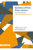 Racismes d'Etat, Etats racistes. Un brève histoire