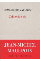 CAHIER DE NUIT