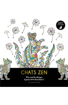 Happy coloriage Chats zen