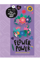 FLOWER POWER - 4 COURONNES DE FLEURS PARFUMEES A CREER