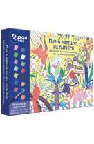 MON COFFRET D-ARTISTE - MES 4 PEINTURES AU NUMERO : MERVEILLEUSE NATURE