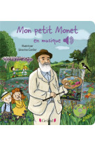 Mon petit Monet en musique - Livre sonore avec 6 puces - Dès 1 an