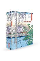 LE PRINTEMPS PAR LES GRANDS MAITRES DE L-ESTAMPE JAPONAISE  (COFFRET)