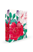 ROSES, PIVOINES ET IRIS PAR LES GRANDS MAITRES DE L-ESTAMPE JAPONAISE (COFFRET)