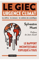 Le GIEC Urgence climat