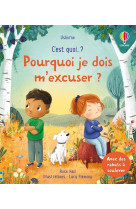 POURQUOI JE DOIS M-EXCUSER ? - C-EST QUOI ... ? - DES 3 ANS