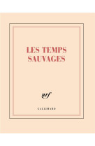 Carnet carré "Les temps sauvages" (papeterie)