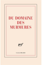 CARNET DU DOMAINE DES MURMURES (PAPETERIE)