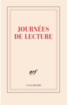 Carnet "Journées de lecture" (papeterie)