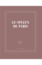 Carnet carré "Le Spleen de Paris" (papeterie)