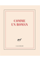 Carnet carré "Comme un roman" (papeterie)