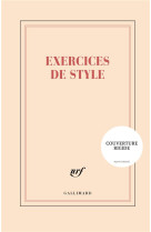 GRAND CARNET EXERCICES DE STYLE (PAPETERIE)