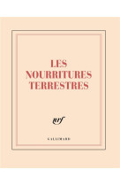 CARNET CARRE LES NOURRITURES TERRESTRES (PAPETERIE)